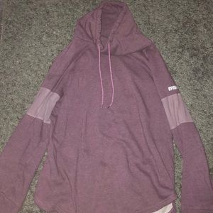 Gymshark purple mesh pullover !
